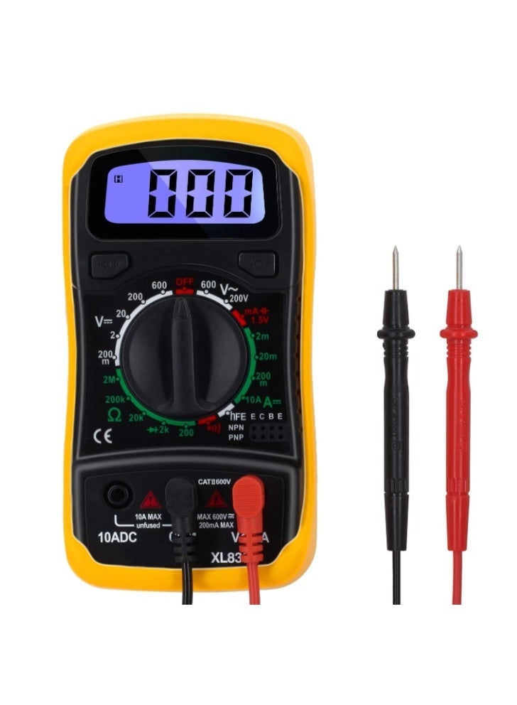 Sausiry LCD Digital Multimeter Voltmeter AC DC Voltage Tester Circuit Checker Buzzer - Image 1